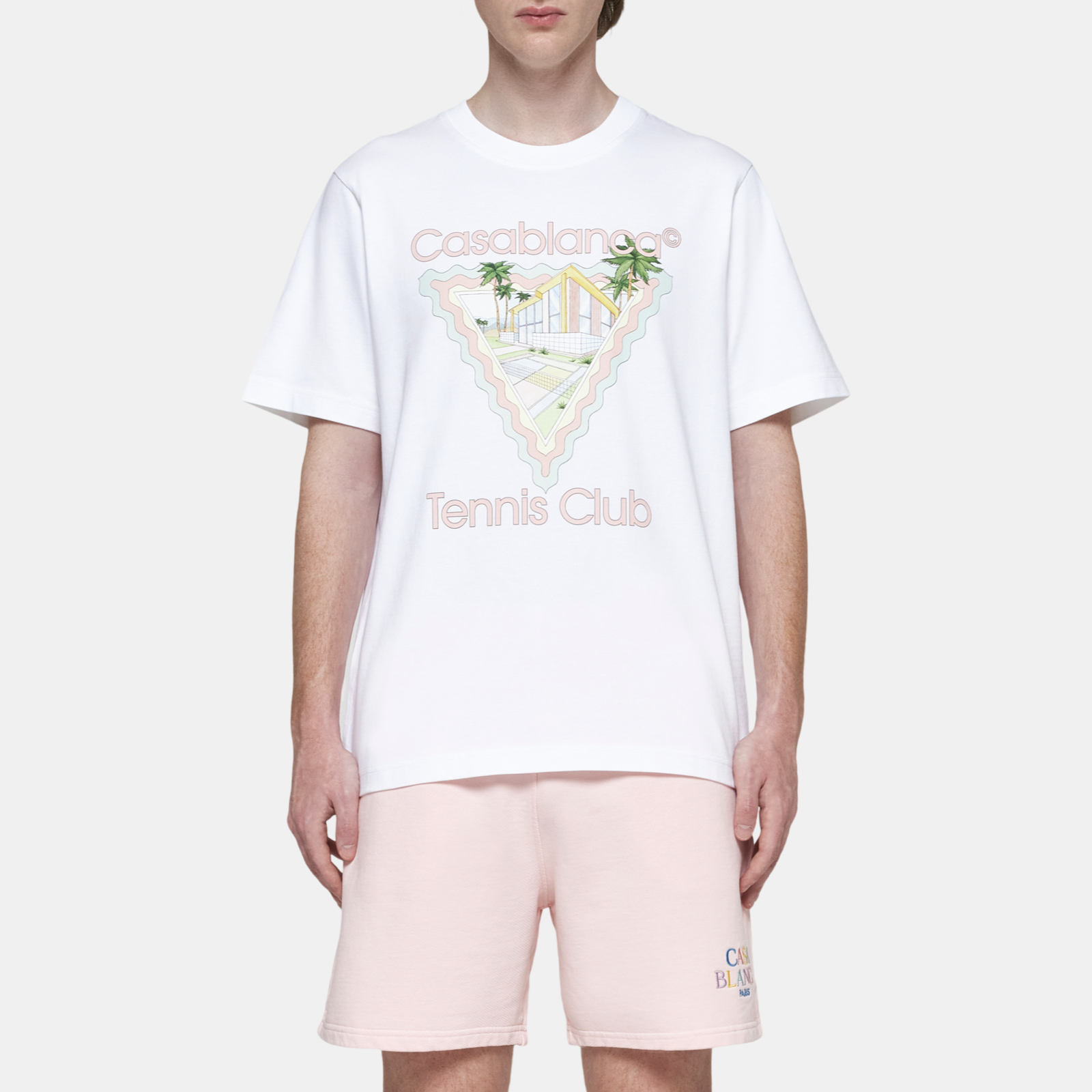 Мъжка бяла тениска Casablanca Maison de Reve Men T-Shirt