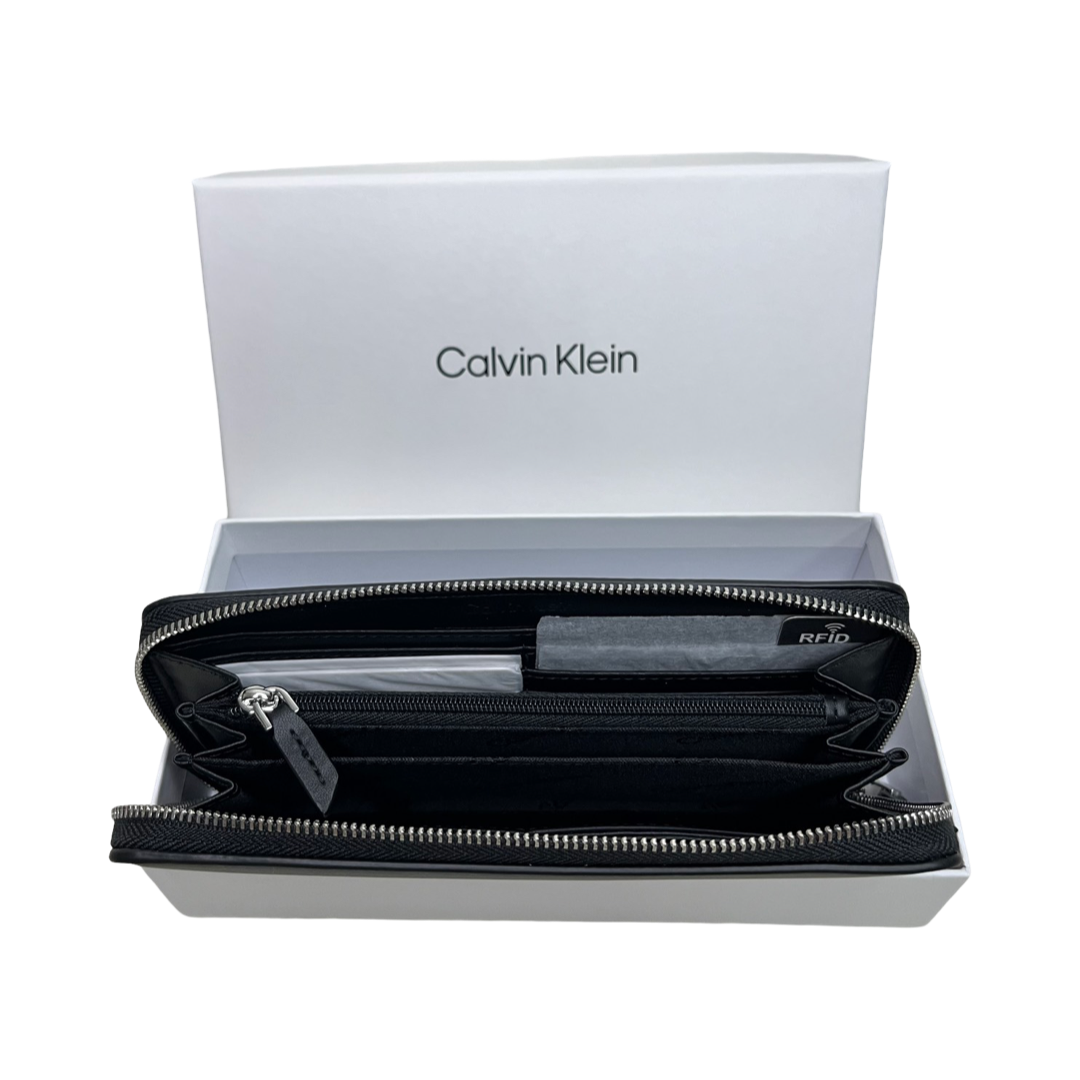 Унисекс клъч портмоне Calvin Klein K60K610263 в черно