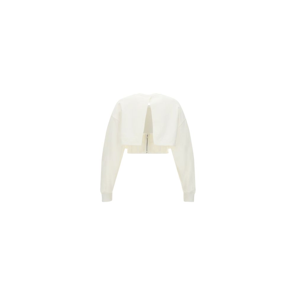 Alexander McQueen Cropped Sweatshirt