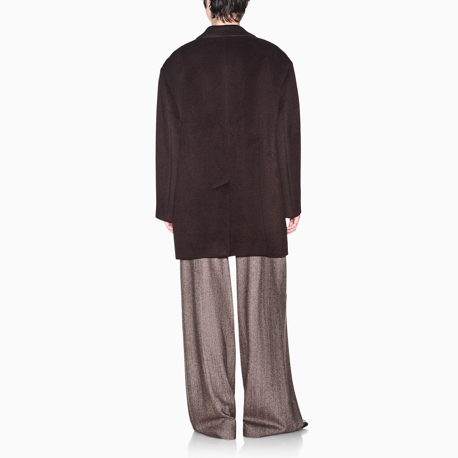 Дамско кафяво палто Armani Exchange Women Coat XM003139 AF26076 U6032 Back View