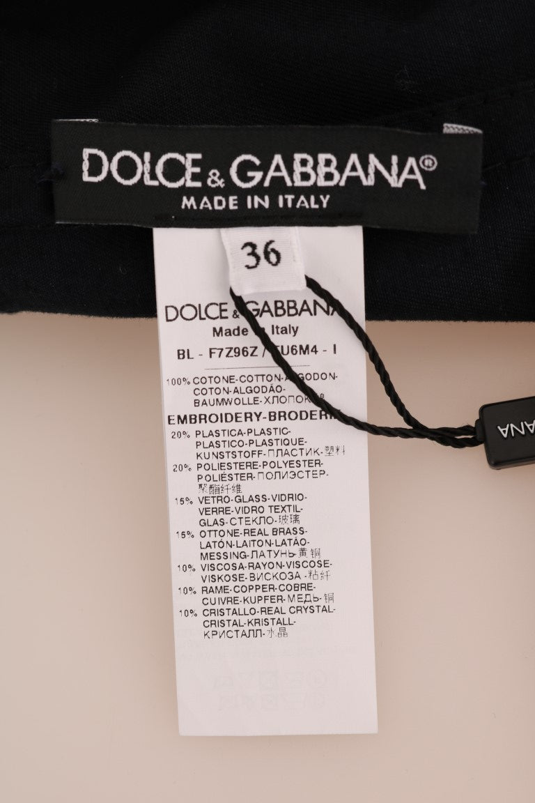 Dolce & Gabbana Crystal Sicily Women Light Jacket