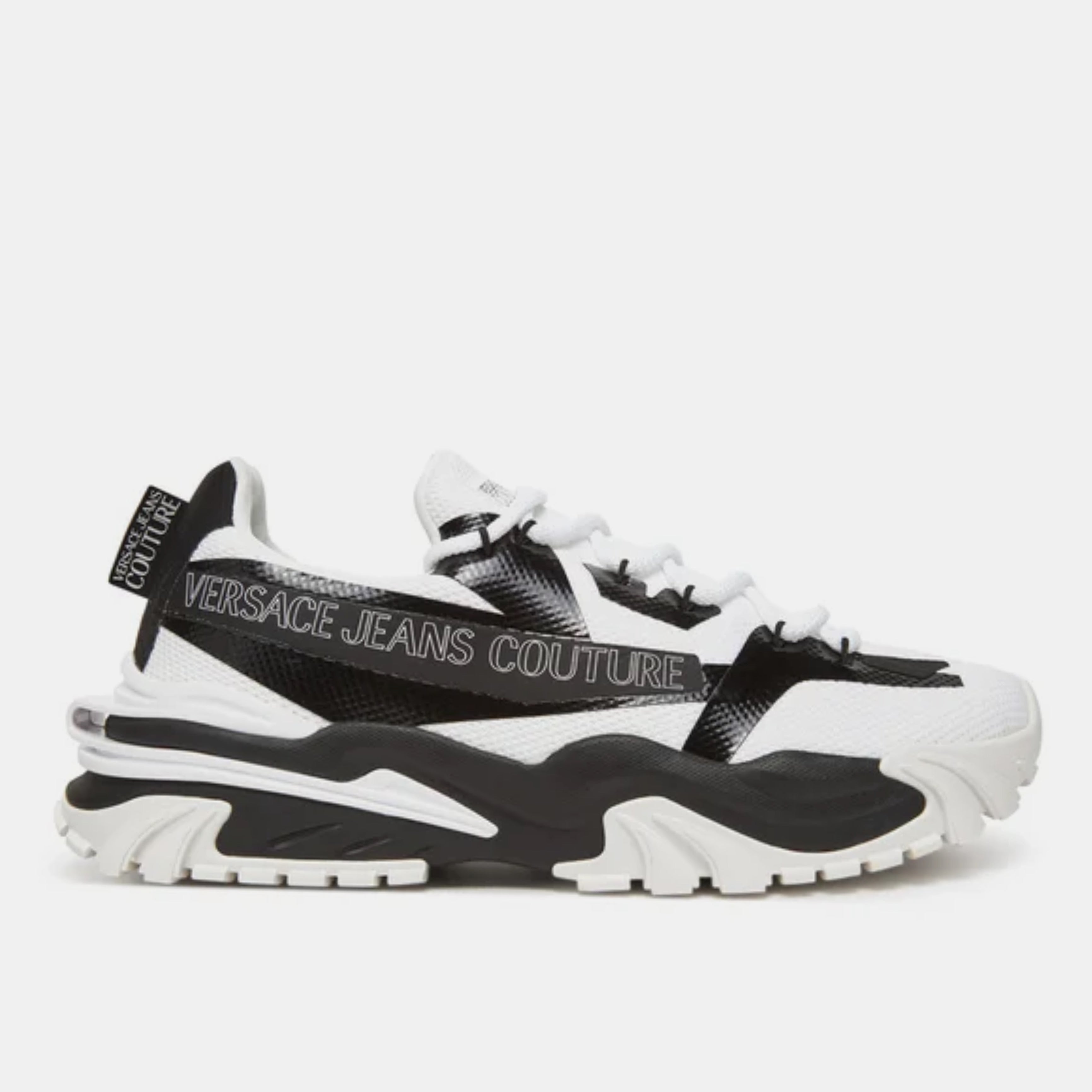 Мъжки маратонки Men’s sneakers Versace Jeans Couture 78YA3SI5 ZSC58 L02 White/Black lateral view