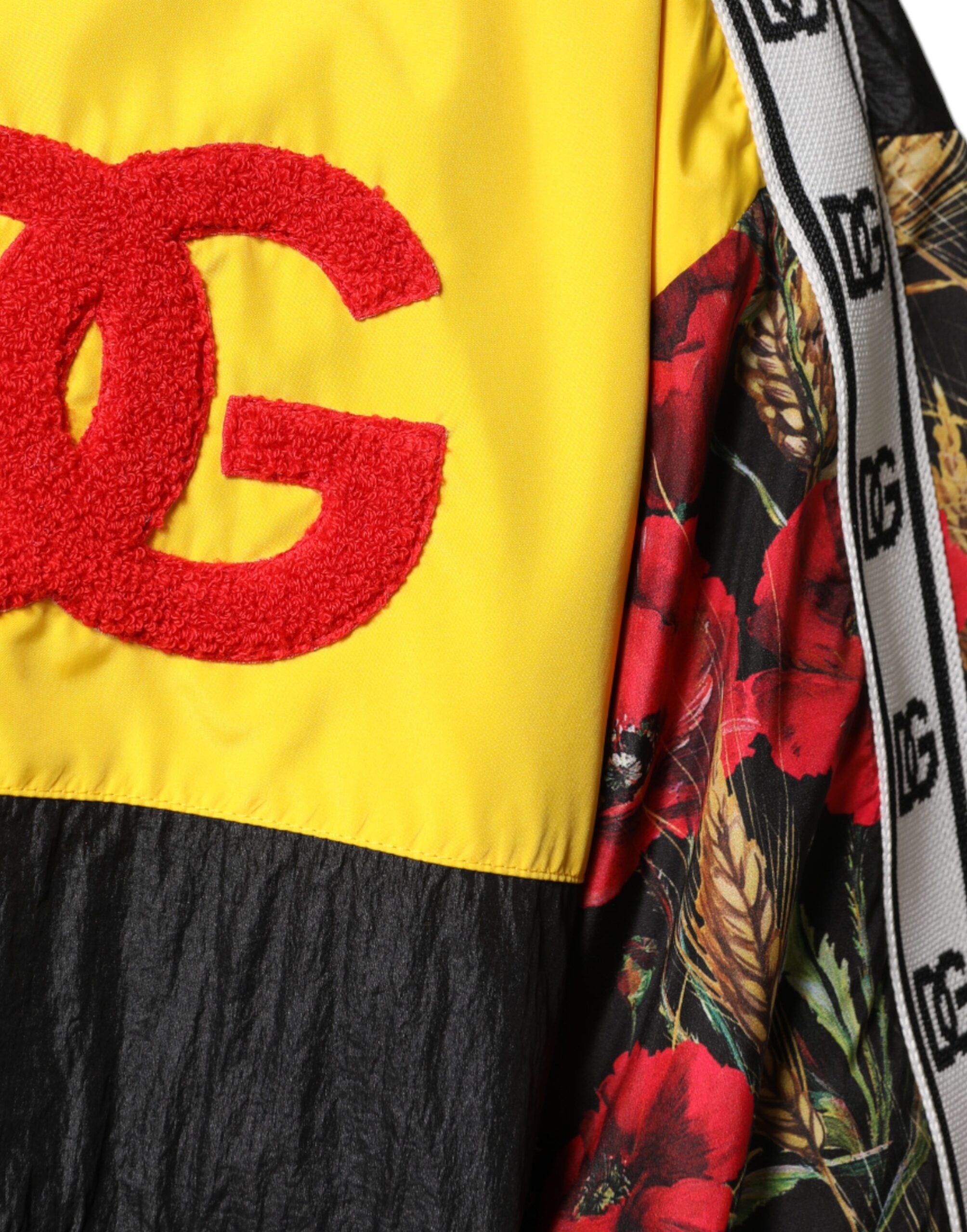 Dolce &amp; Gabbana многоцветен пачуърк мъжки пуловер с пълен цип