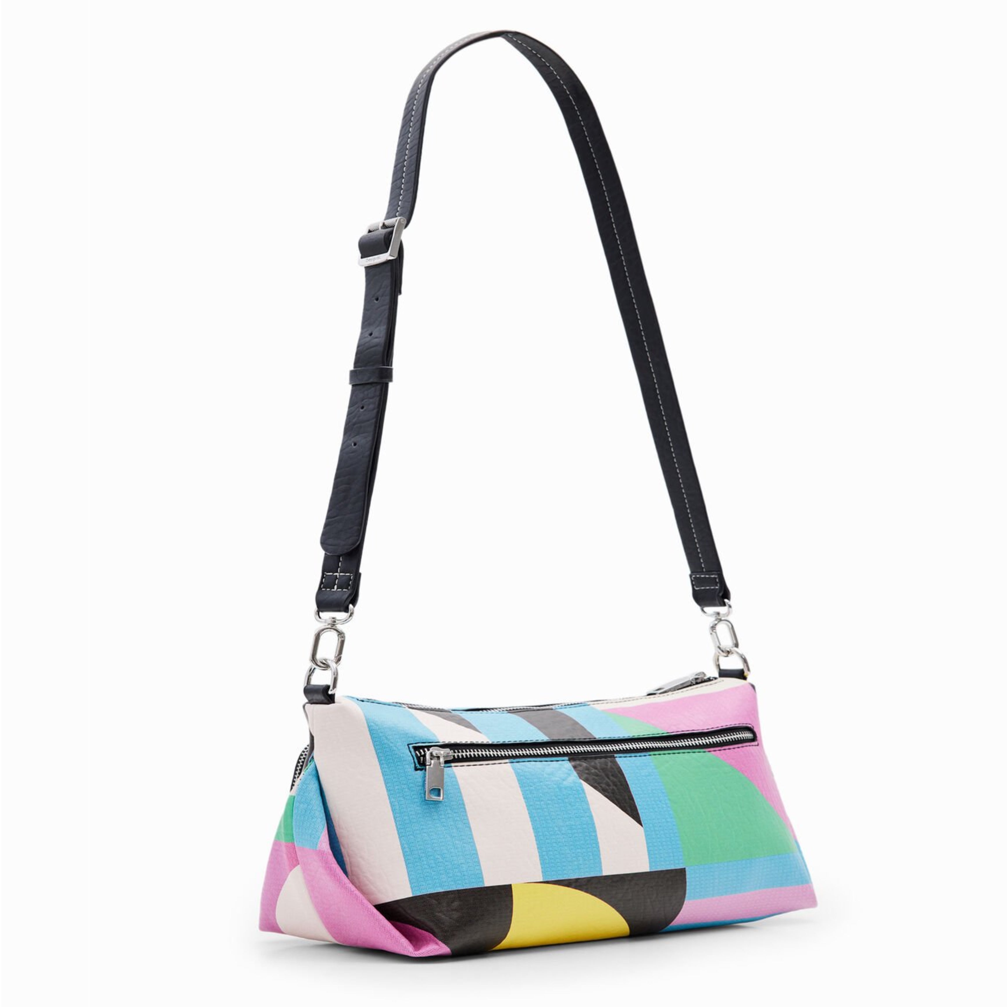 Дамска чанта за рамо Women’s shoulder bag Desigual M Geometric 24SAXP44 9019U Multicolor