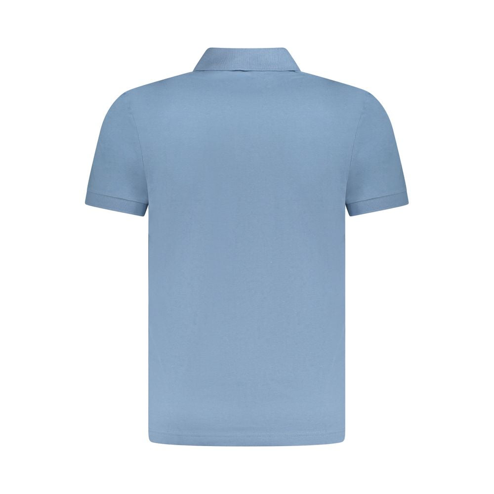 Hugo Boss Light Blue Cotton Polo Shirt