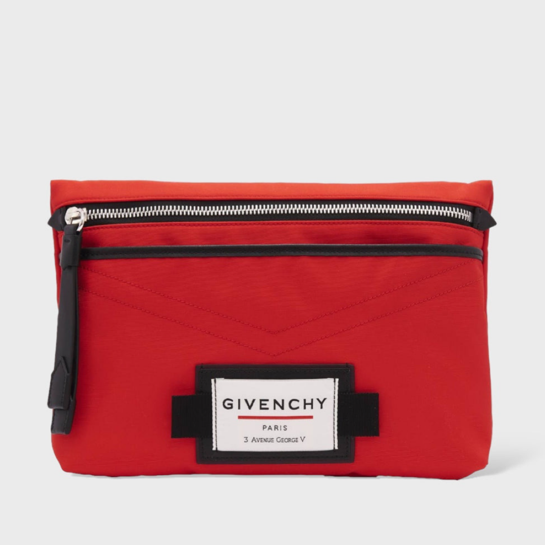 Мъжка червена чанта Givenchy Chic Red and Black Downtown Crossbody Bag