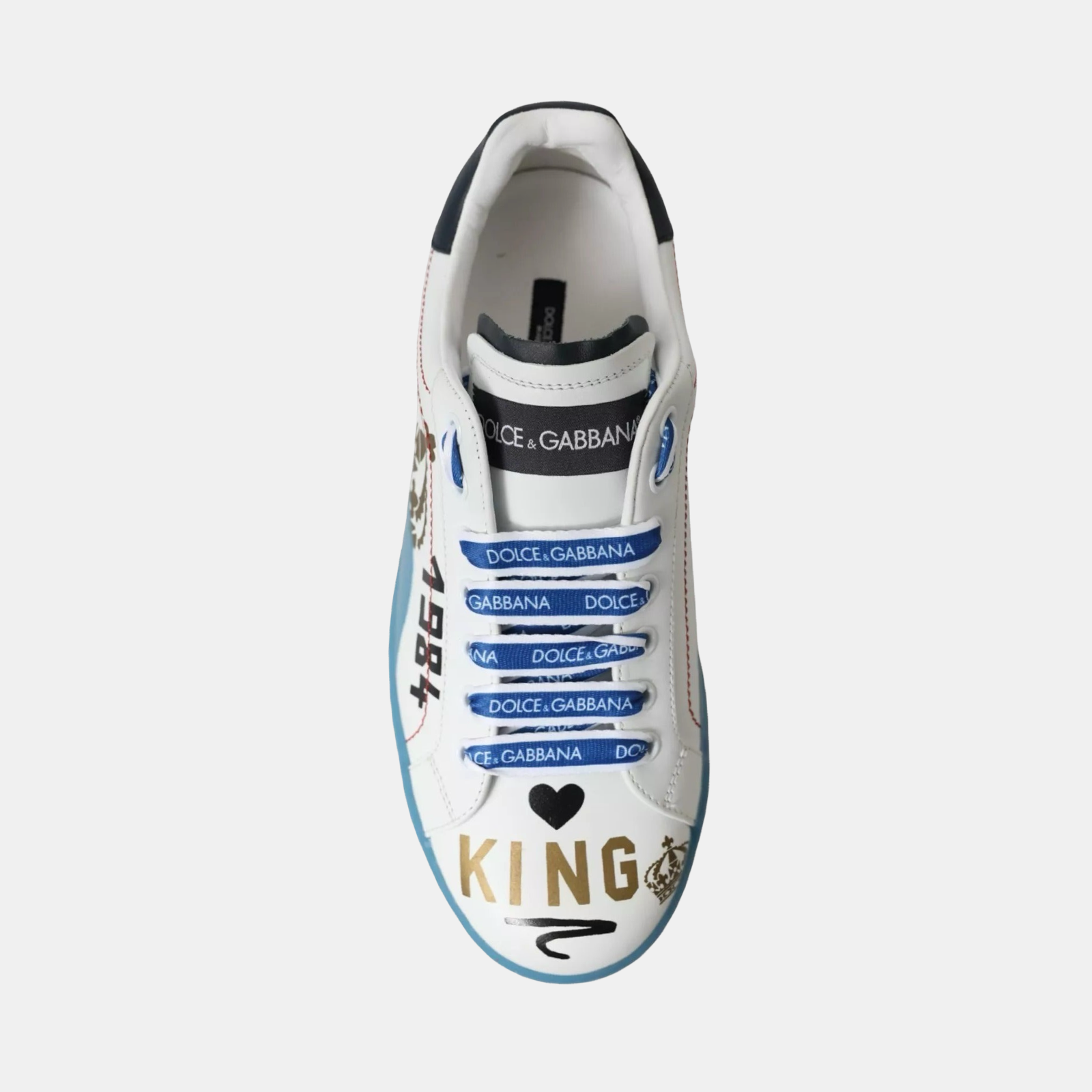 Dolce & Gabbana Portofino Melt Sneakers Top View