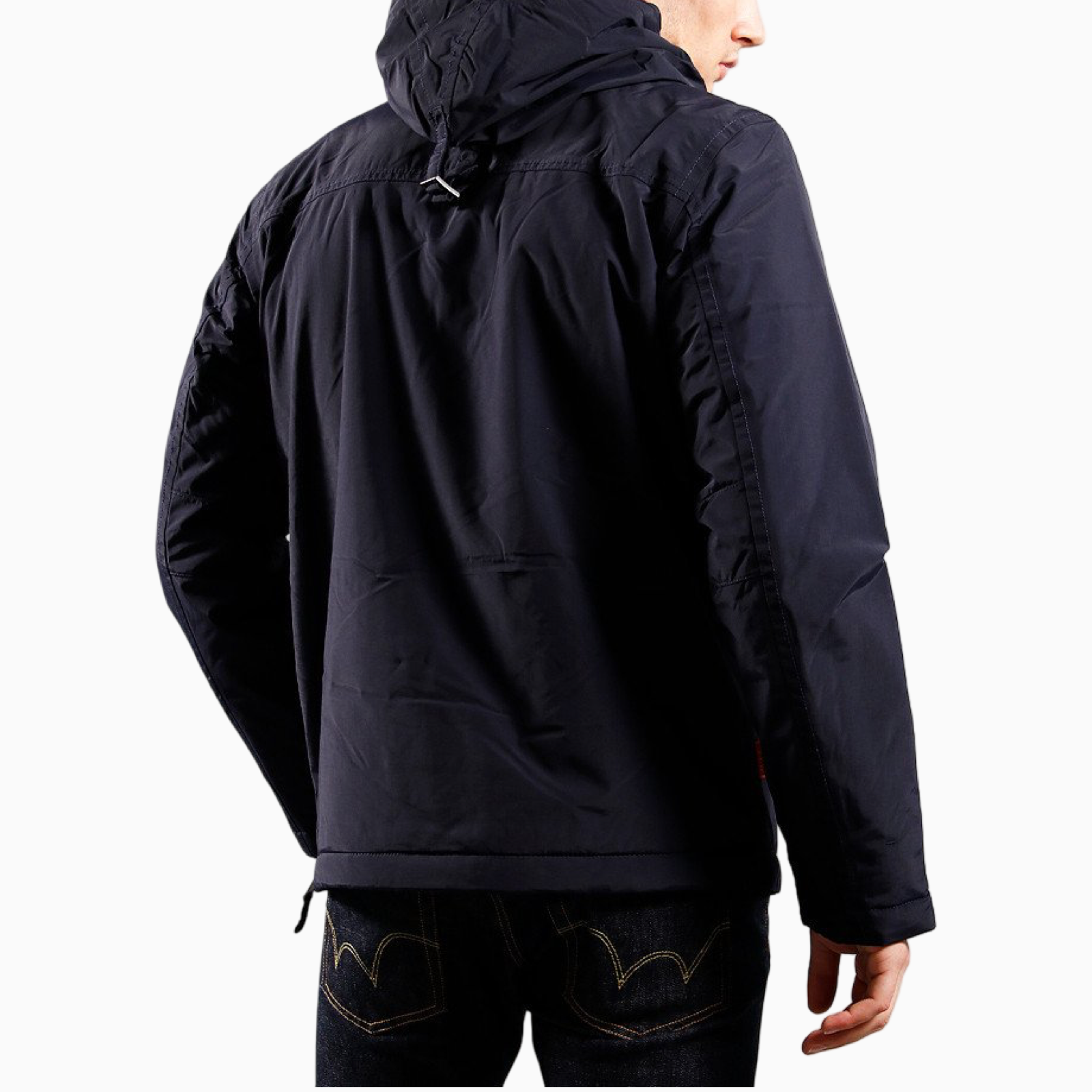 Мъжко синьо яке Napapijri Rain Forest Men Jacket NP0A4GMC Back View
