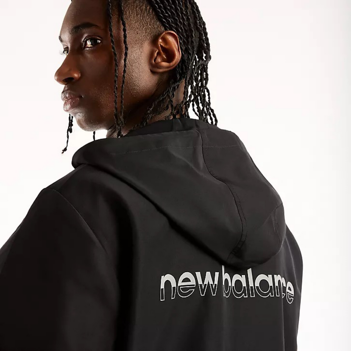 Мъжко яке New Balance Trackside Women Jacket MJ62Y8SJBK Close-Up