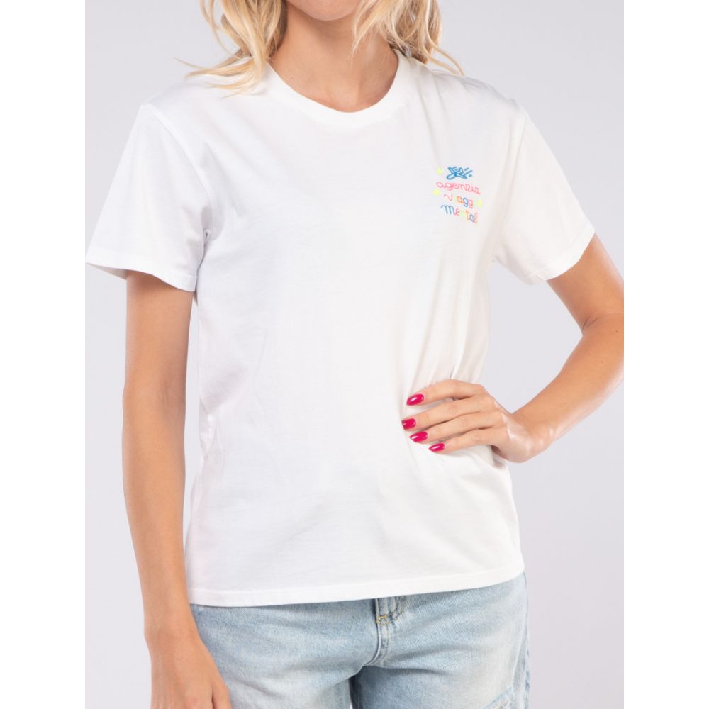 MC2 Saint Barth White Cotton Tops & T-Shirt