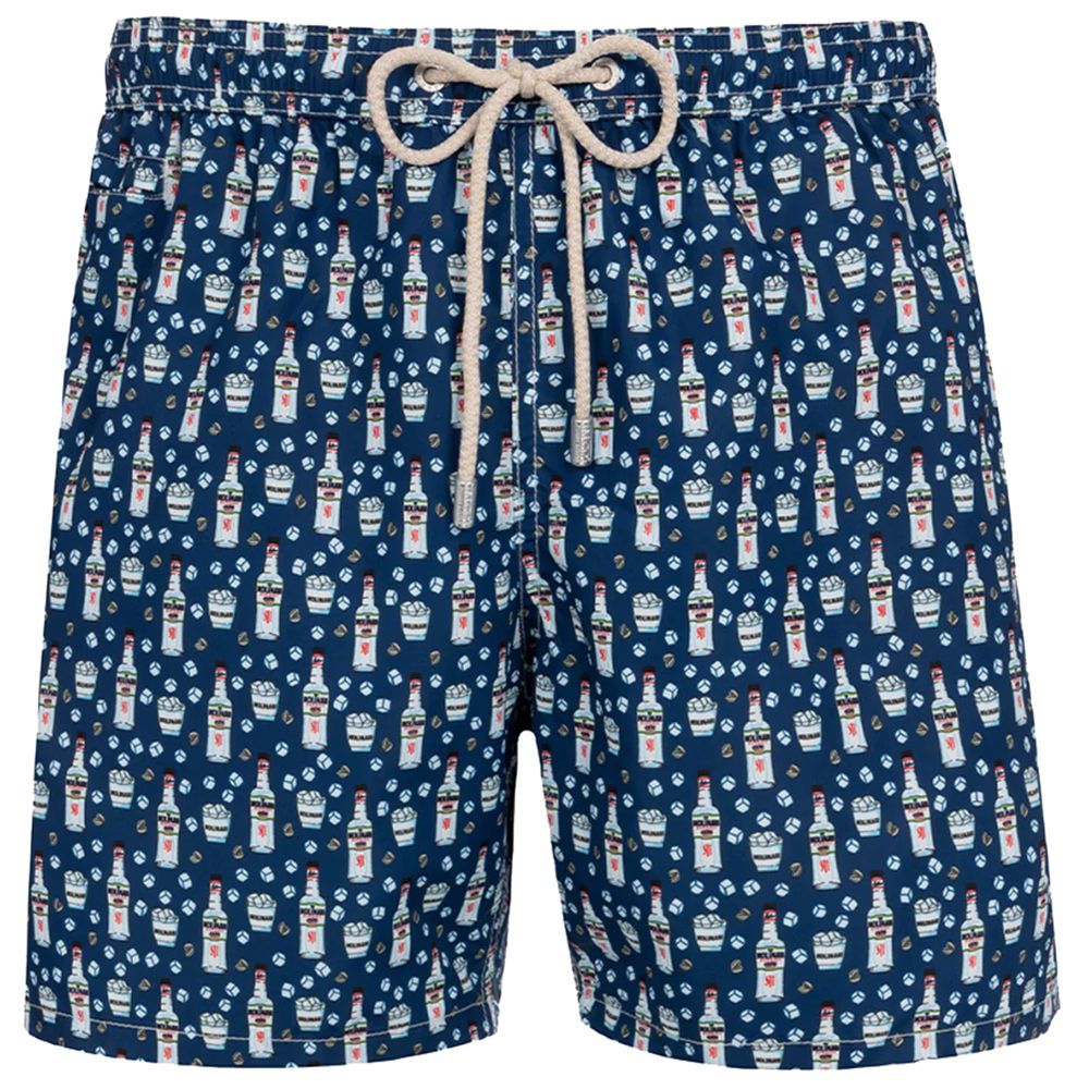 MC2 Saint Barth Blue Polyester Swimwear