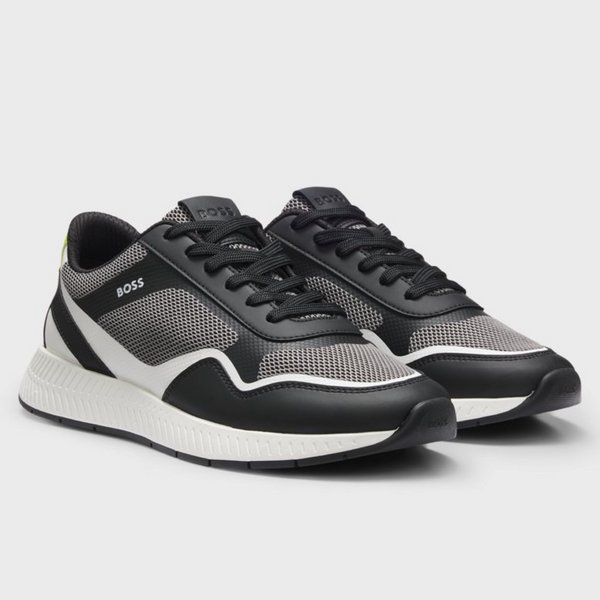 Мъжки маратонки Boss Men Sneakers Titanium Runn 50568928 015 Lateral View