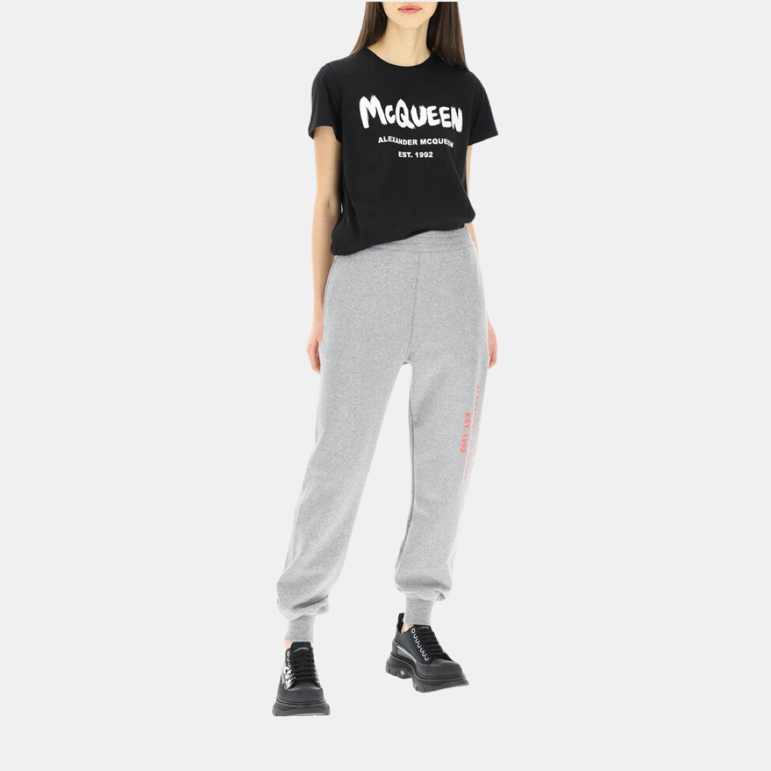 Alexander McQueen Graffiti Women Sweatpants