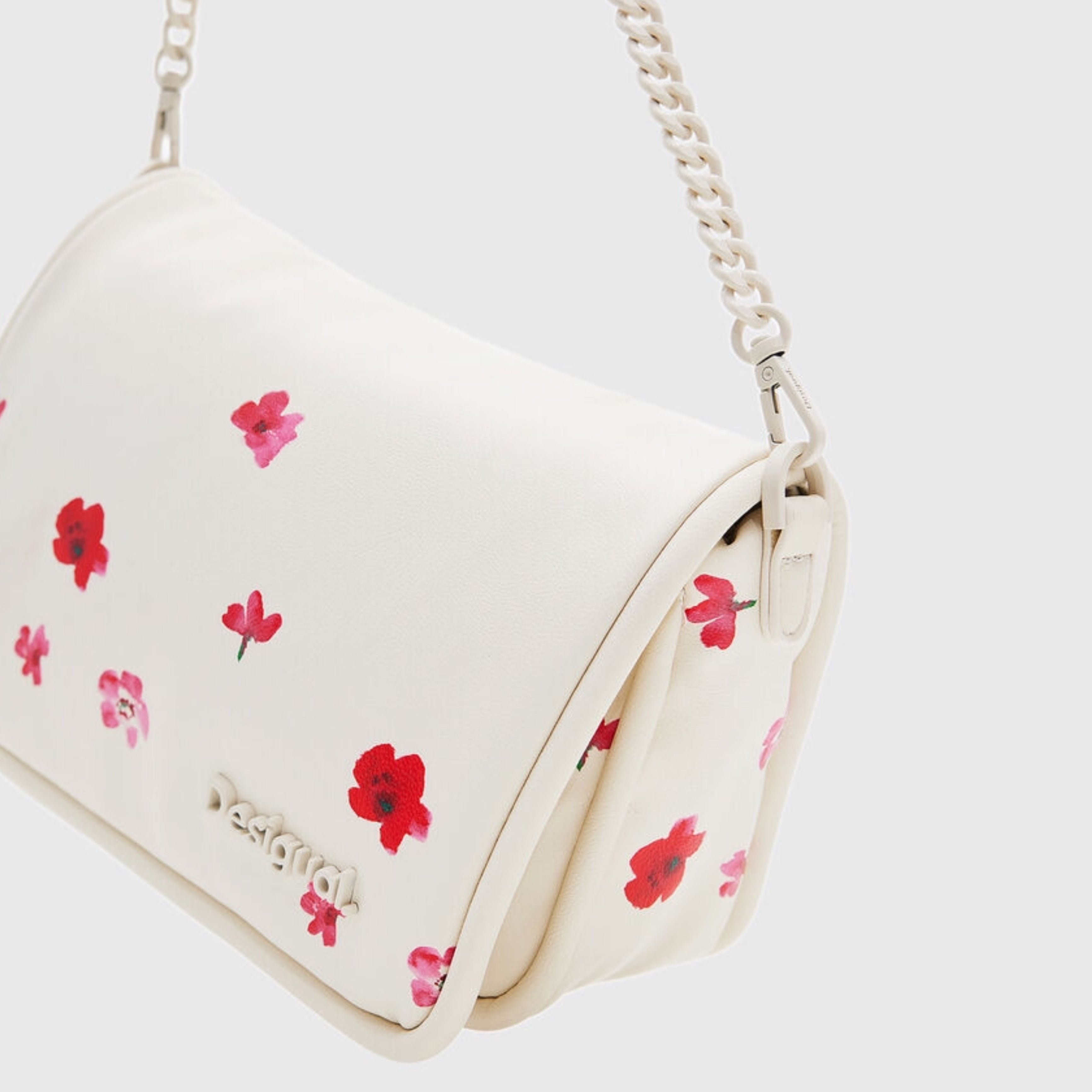 Дамска чанта за рамо Women’s S padded flower shoulder bag Desigual 24SAXP771001U