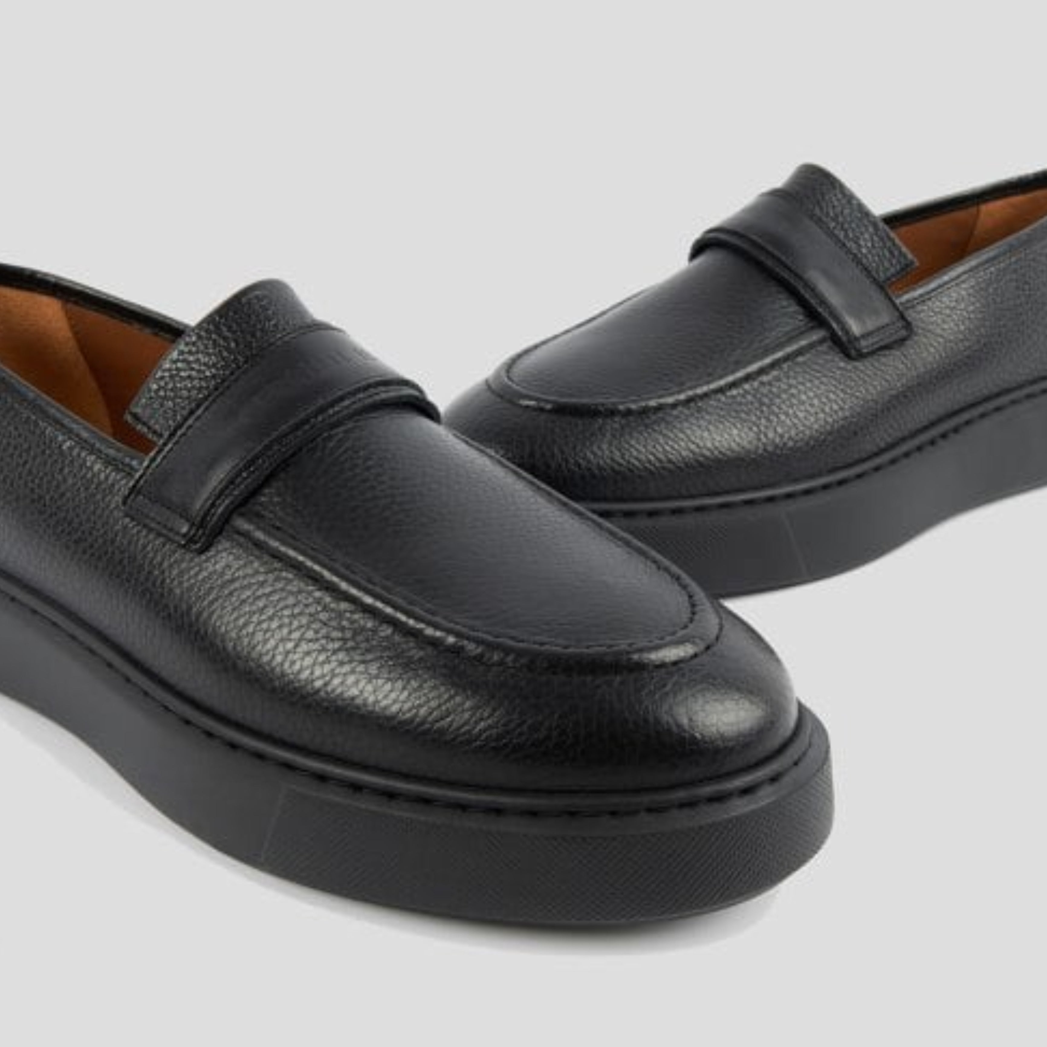 Мъжки мокасини Men’s Genuine Leather Loafers Cerruti 1881 3663 Dark Blue