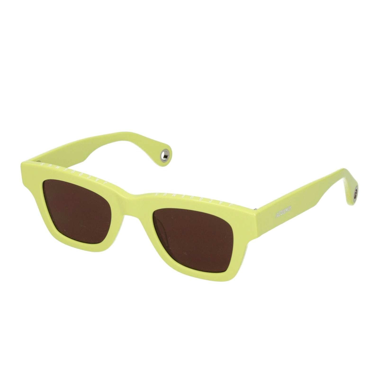 Jacquemus Yellow Haircalf Sunglass