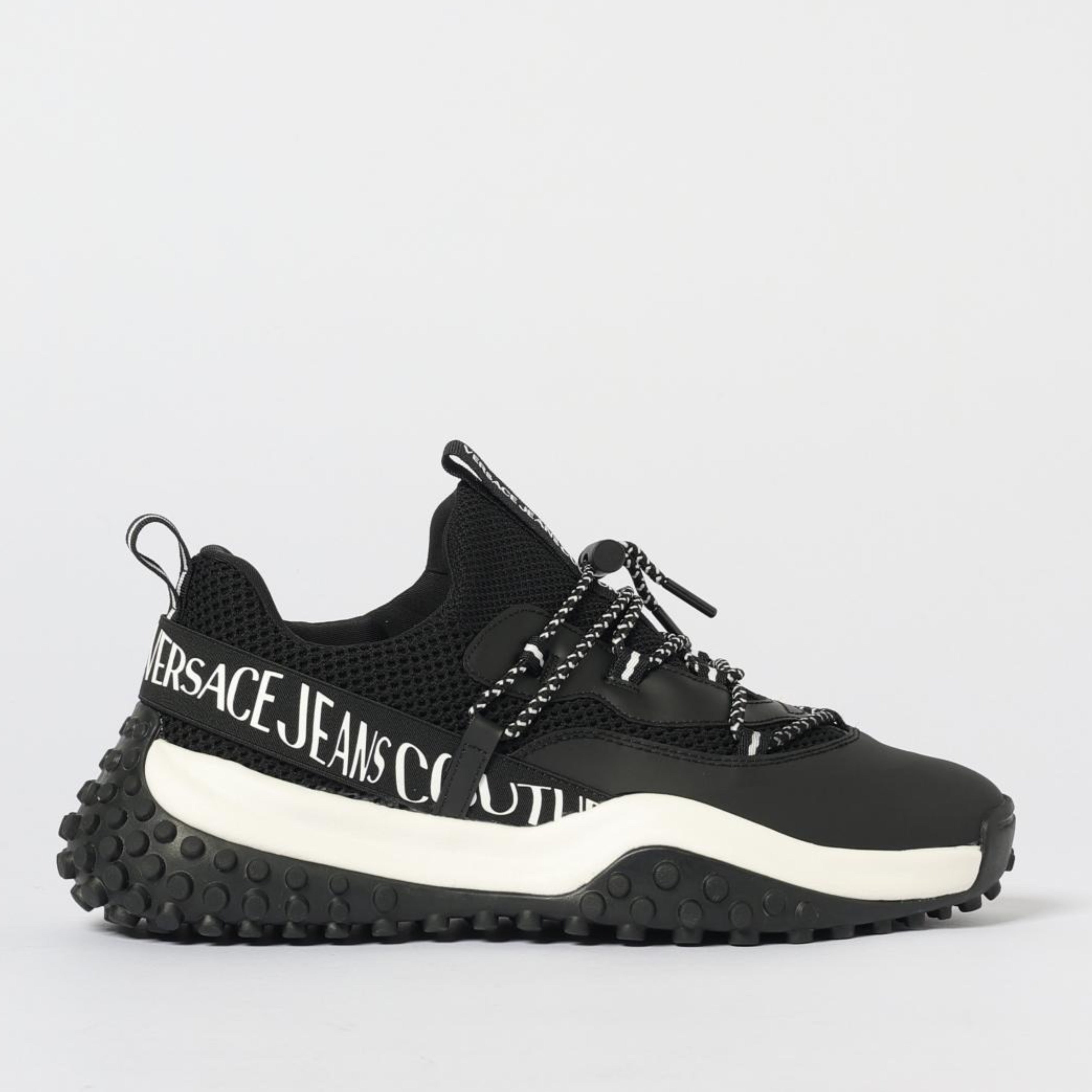 Мъжки маратонки Men’s sneakers Versace Jeans Couture 79YA3SN2 ZSD01 899 Black lateral view