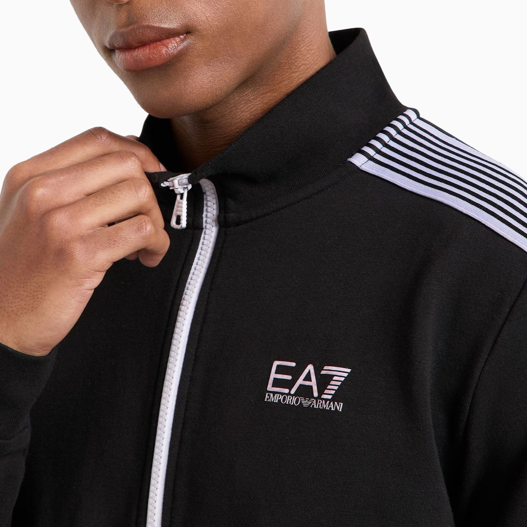 Мъжки черен екип EA7 Emporio Armani 6DPV54 PJ9FZ