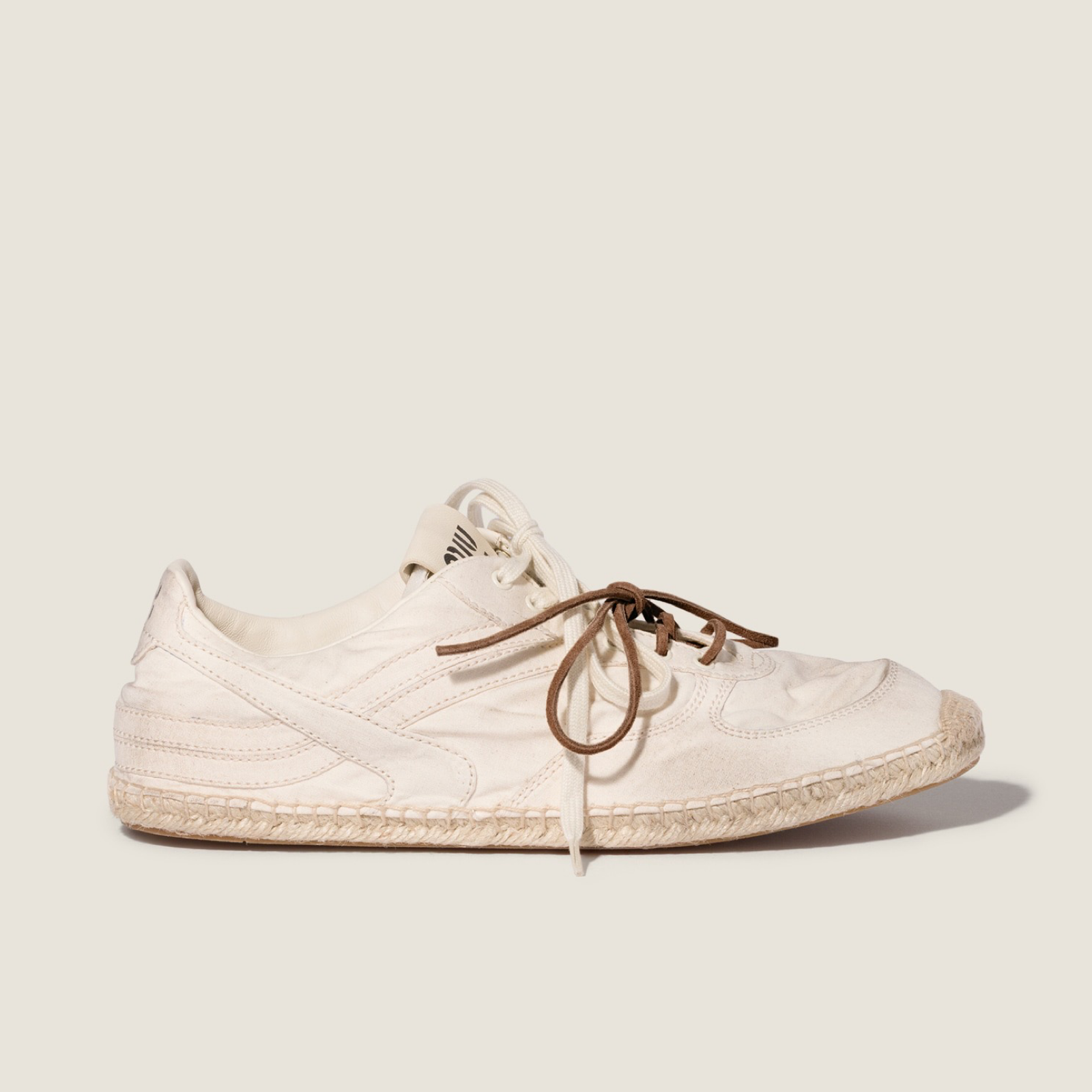 Miu Miu Gymnasium Sneakers 5E668E BVC F0379 F A005 Lateral View