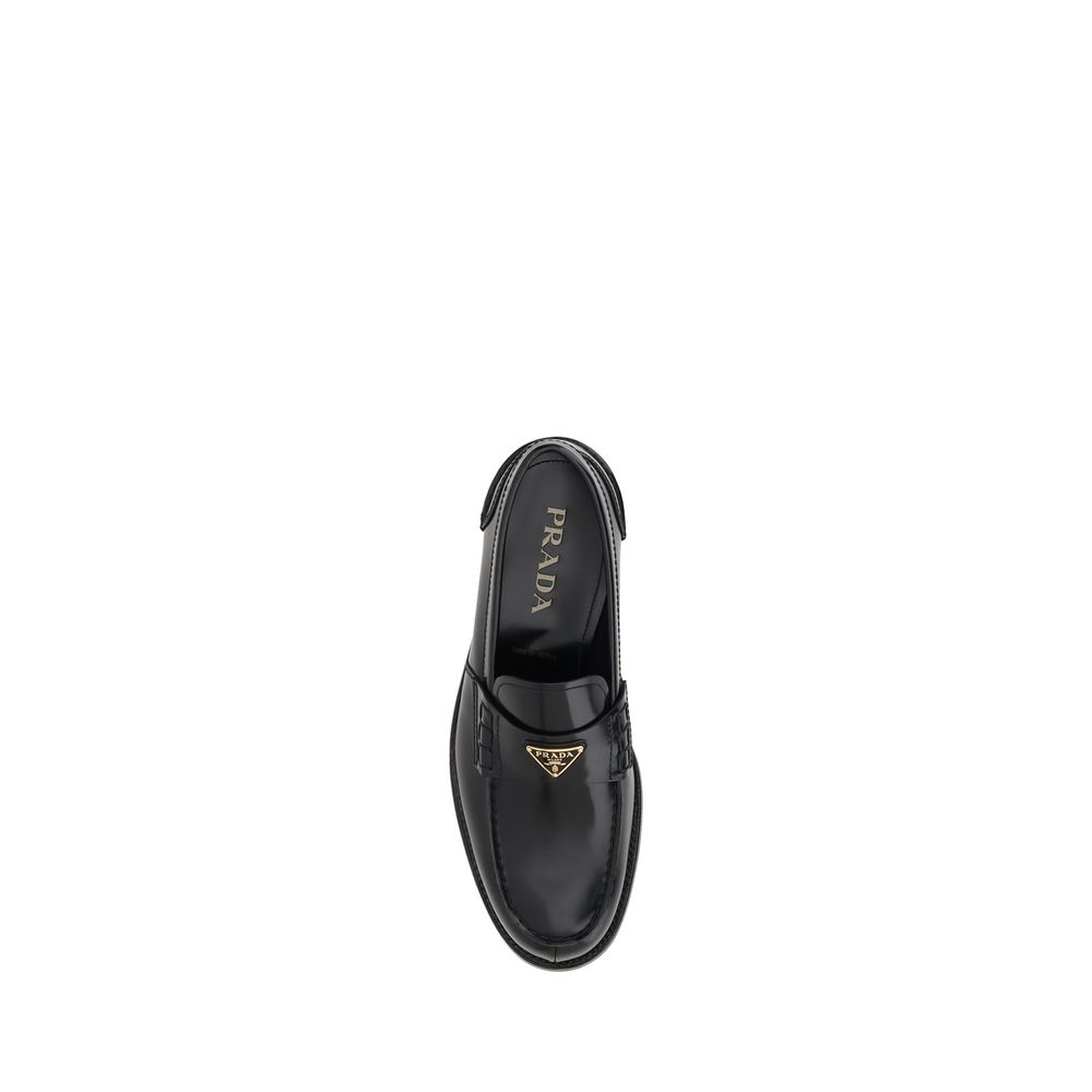 Prada Triangular plaque Loafers