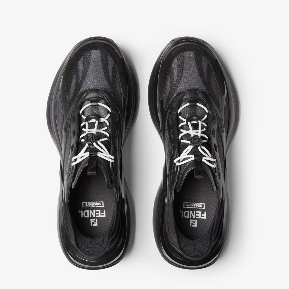 Fendi F-Light Sneakers 7E1846AYFPF08M4 Top View