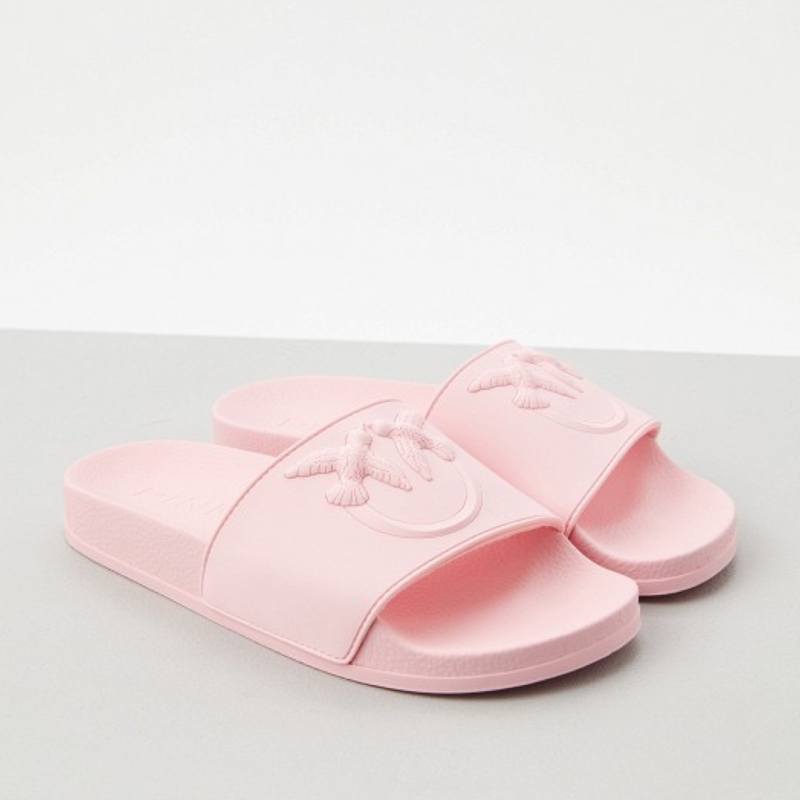 Дамски розови чехли Pinko Women Slippers SS0093 E027 O99 Lateral View