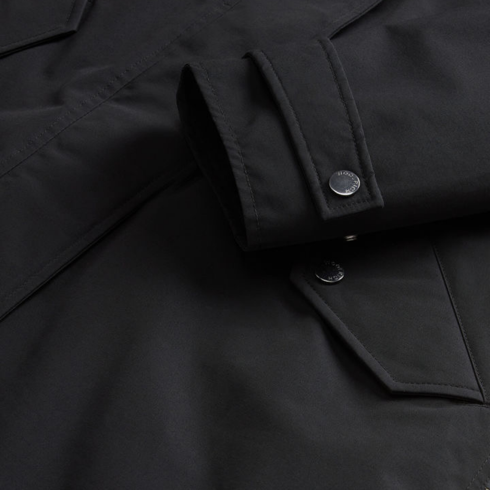 Дамско парка яке Woolrich Authentic 3 In 1 Parka Jacket CFWWOU1105FRUT0001 BLK Close-Up