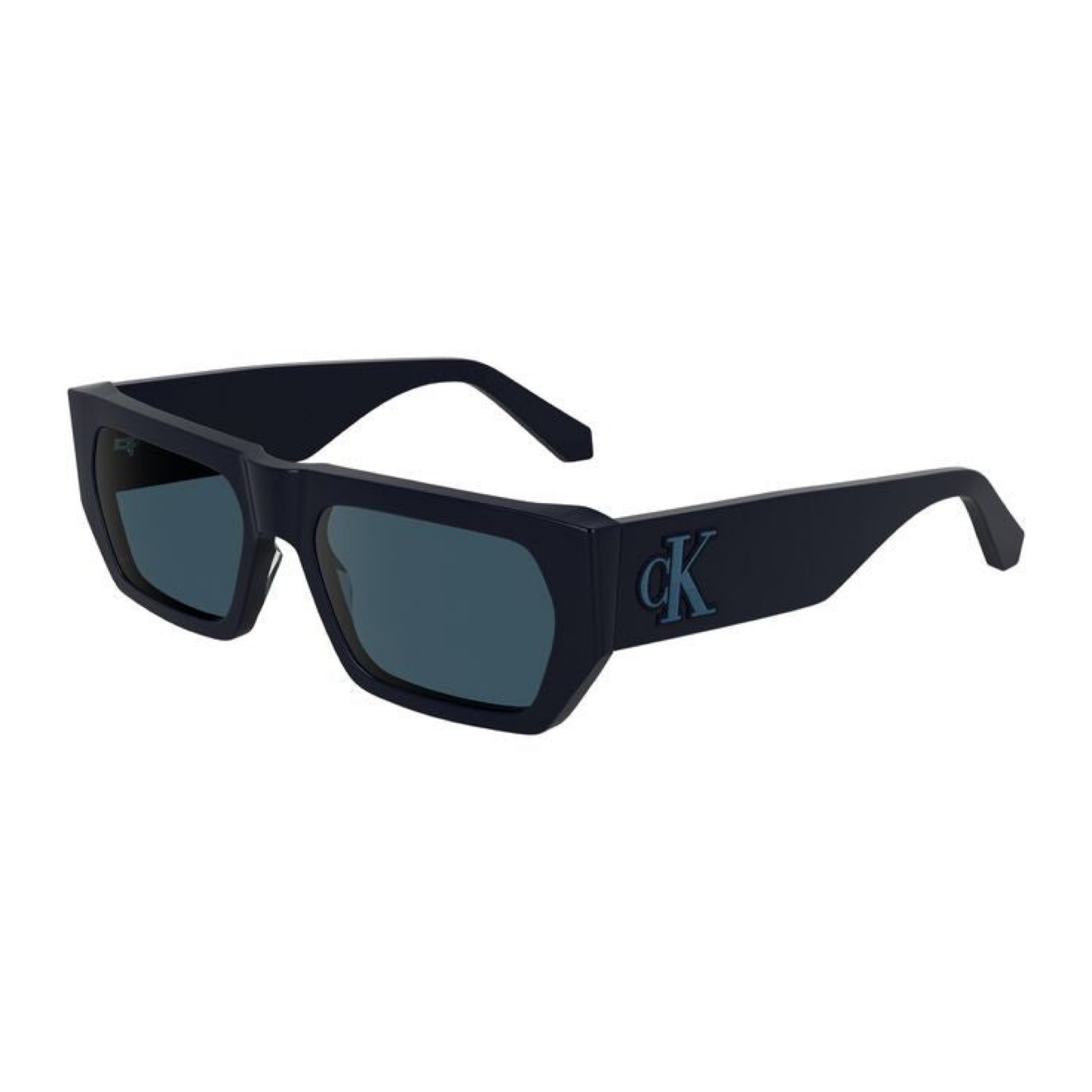 Calvin Klein Blue Acetate Women Sunglasses