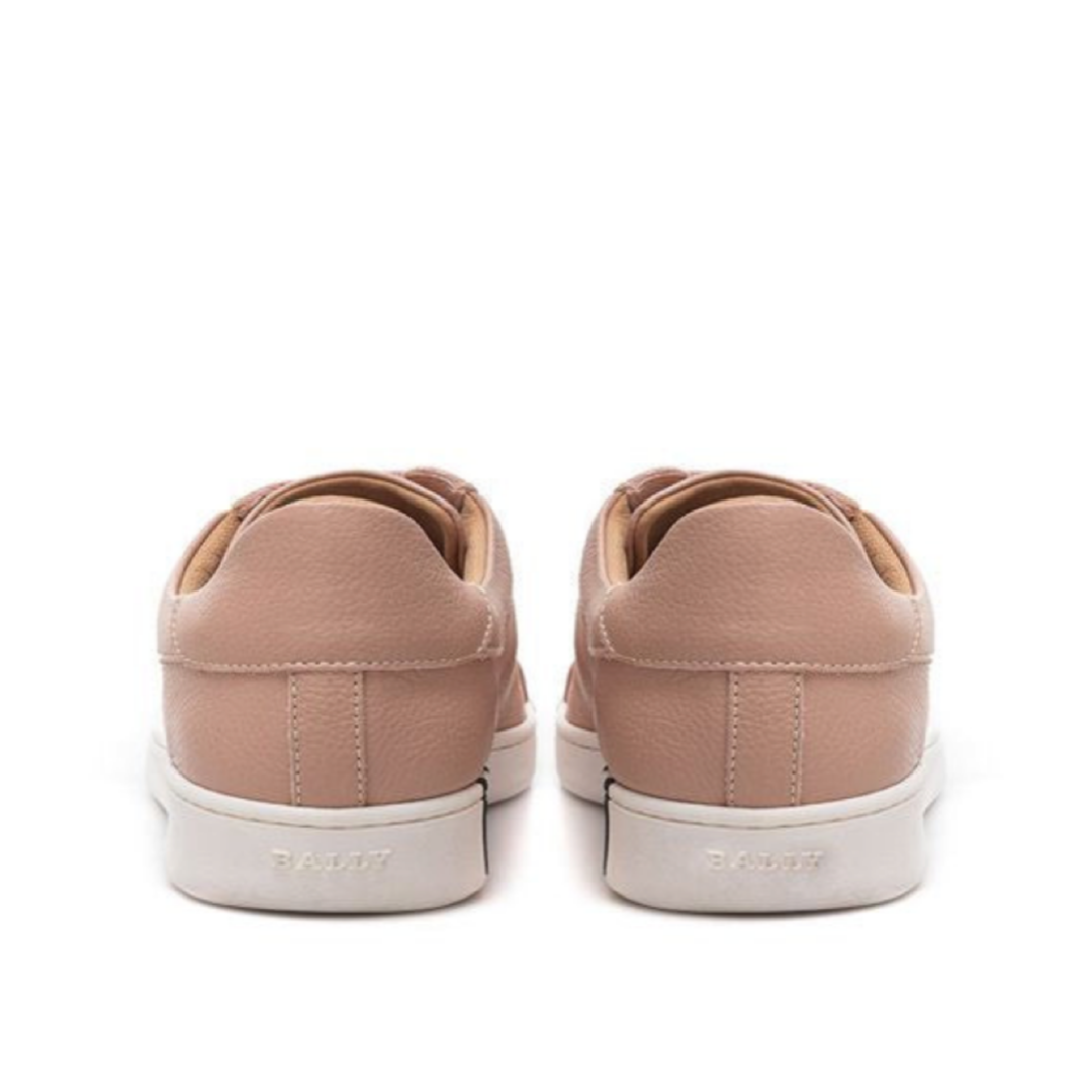 Дамски розови маратонки Bally Elegant Pink Leather Sneakers for Women