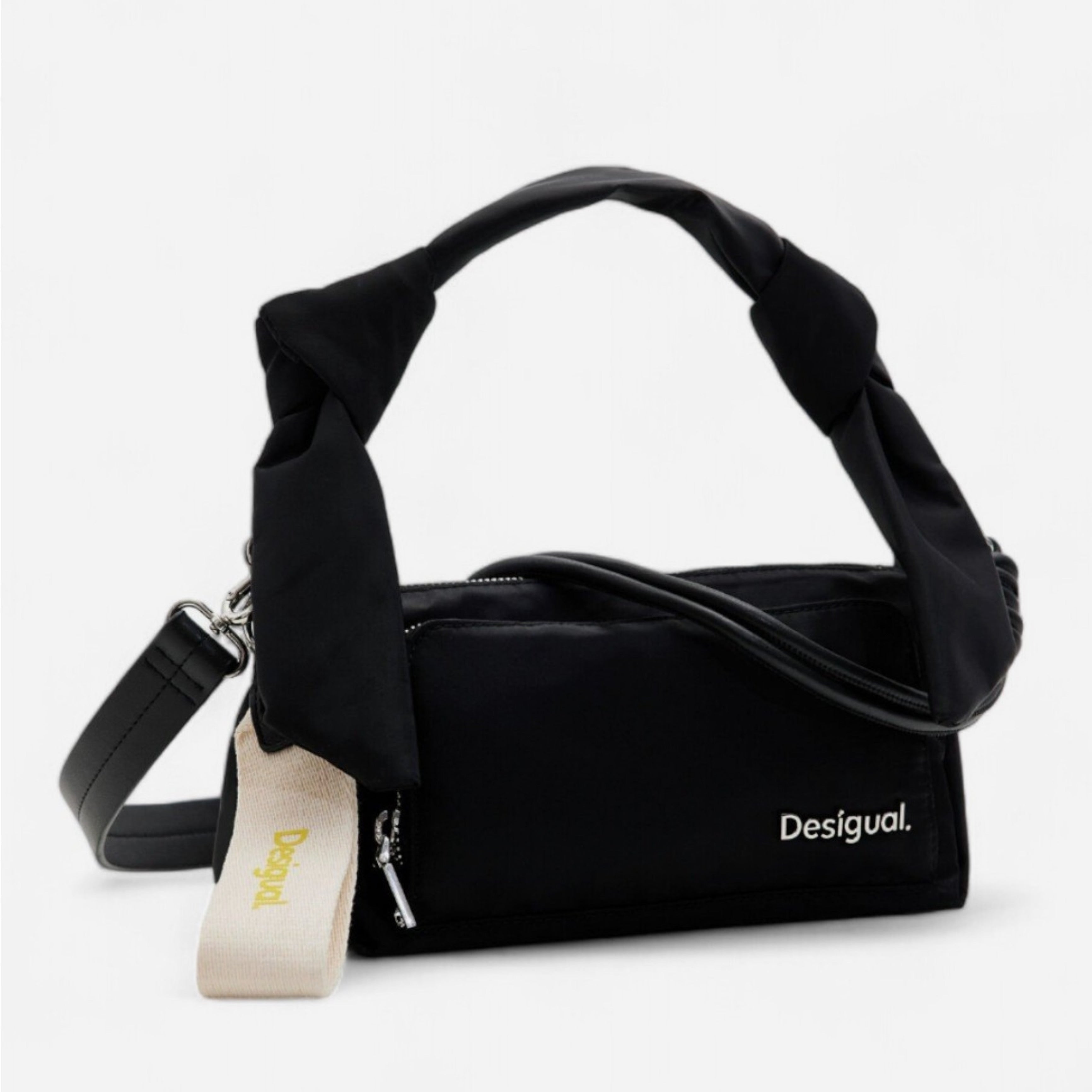 Дамска чанта за рамо в черно Women’s shoulder bag Desigual 24SAXY05 2000U Black