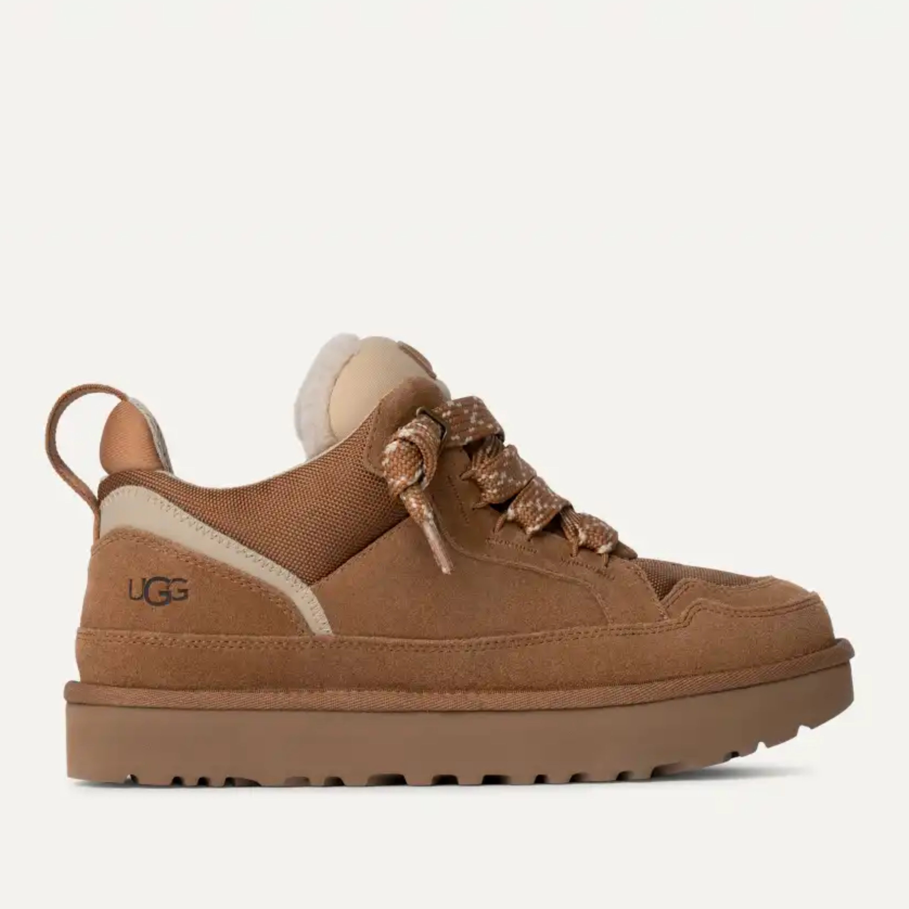 Дамски кецове Women’s sneakers UGG Lowmel 1144032CHE Brown lateral view