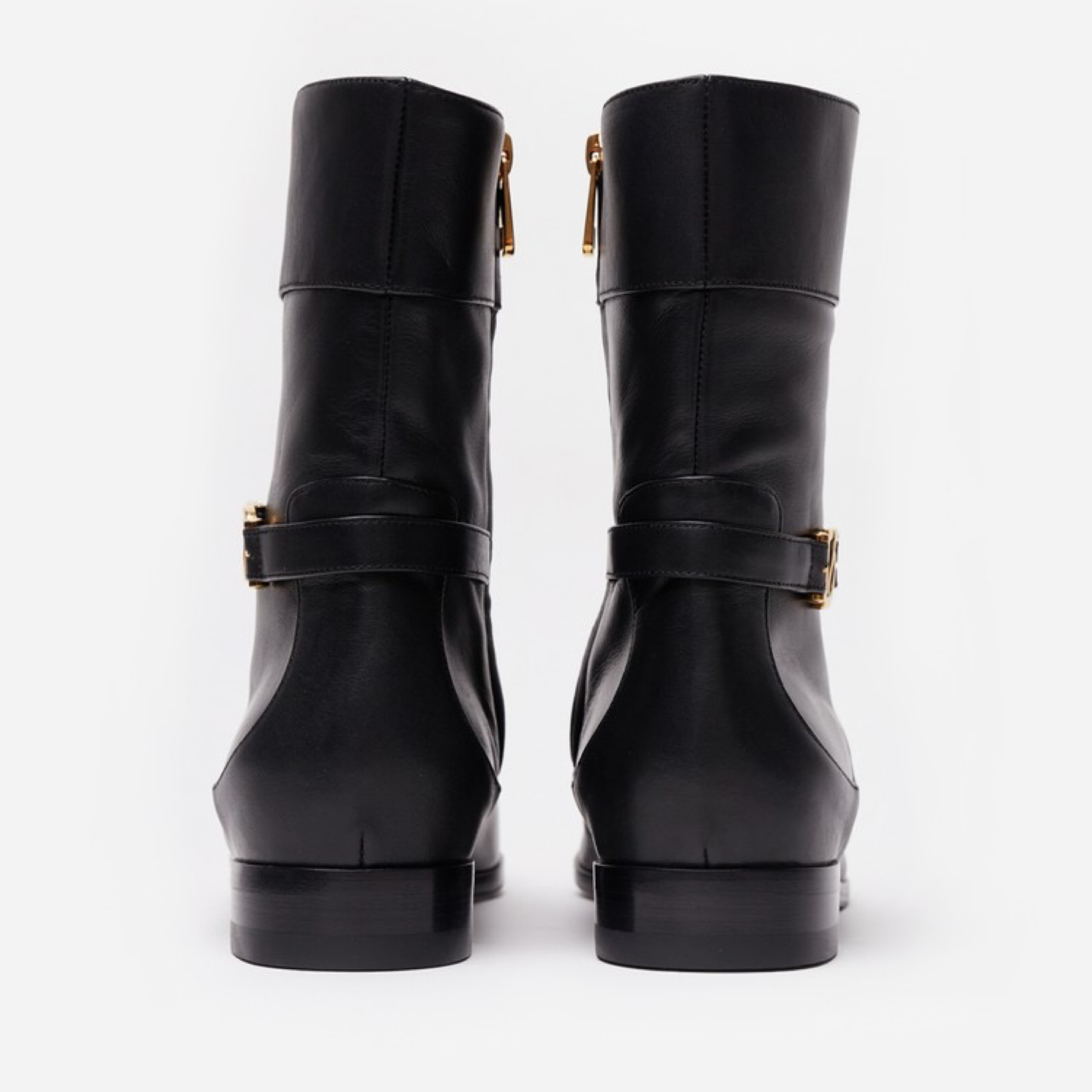 Dolce & Gabbana Logo Women Ankle Boots Heel View