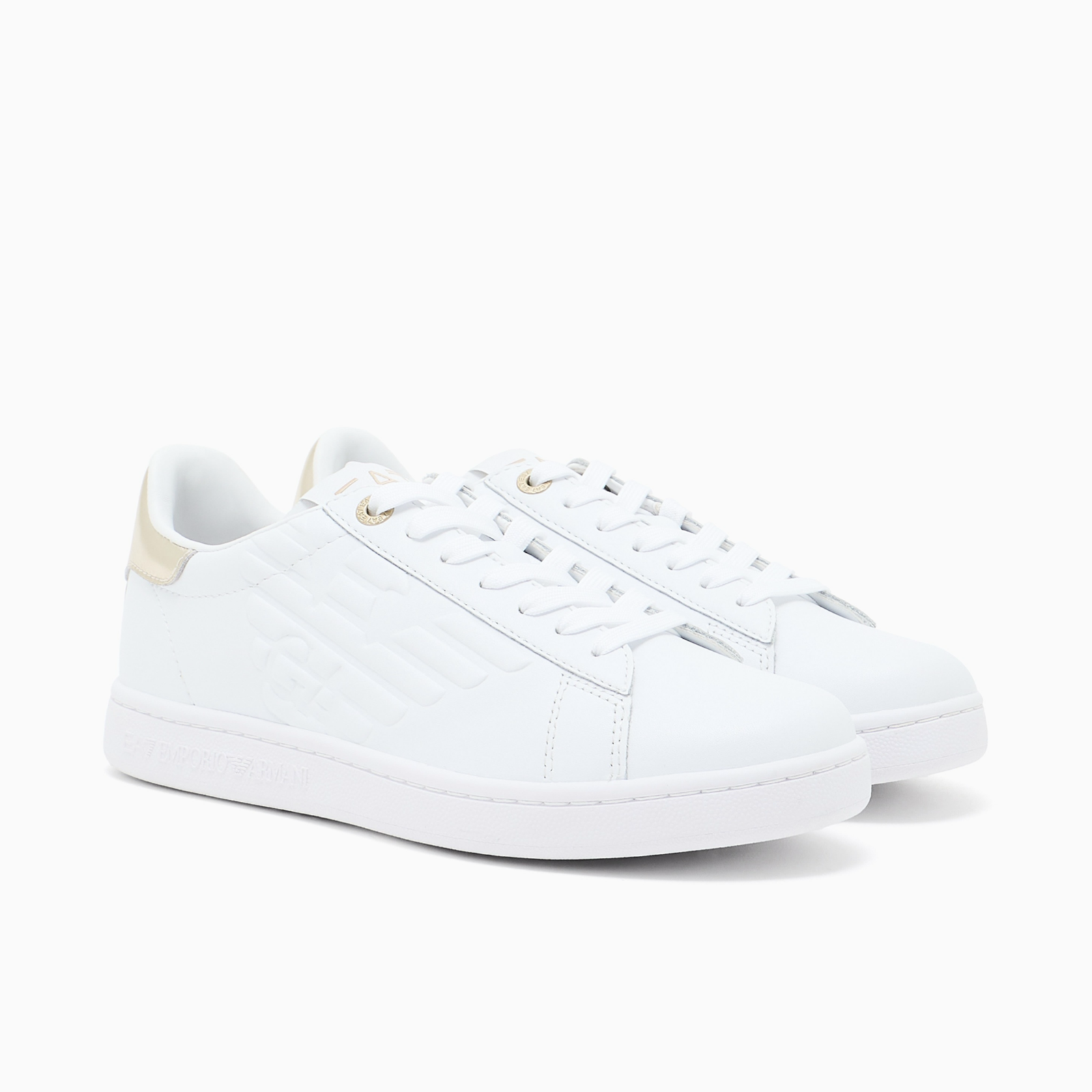 Дамски бели кецове EA7 Emporio Armani Women Sneakers 7X000331 AF10848 M0015 Medial View