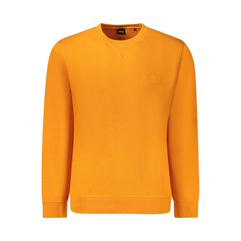 Hugo Boss Orange Cotton Sweater