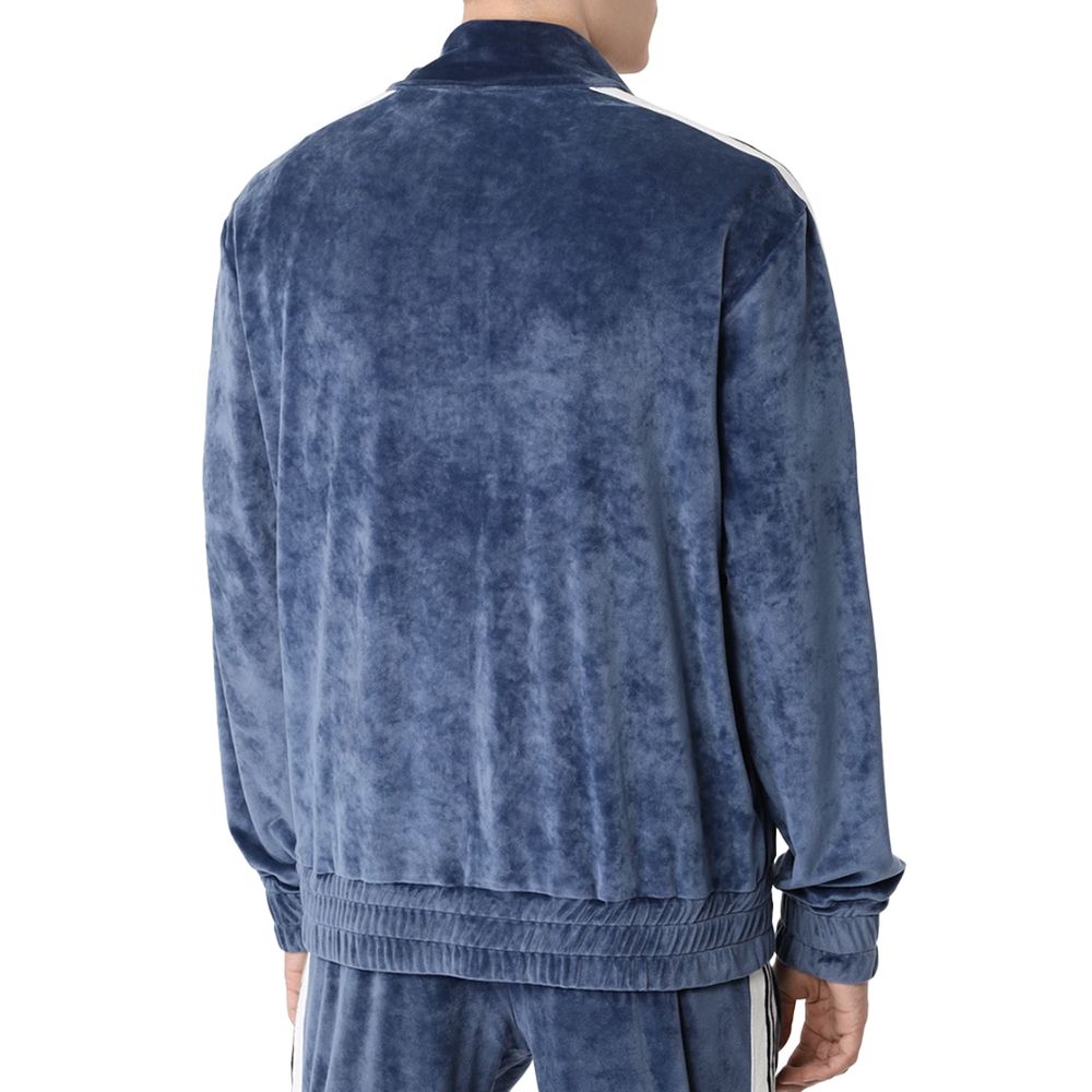 Comme Des Fuckdown Blue Cotton Sweater