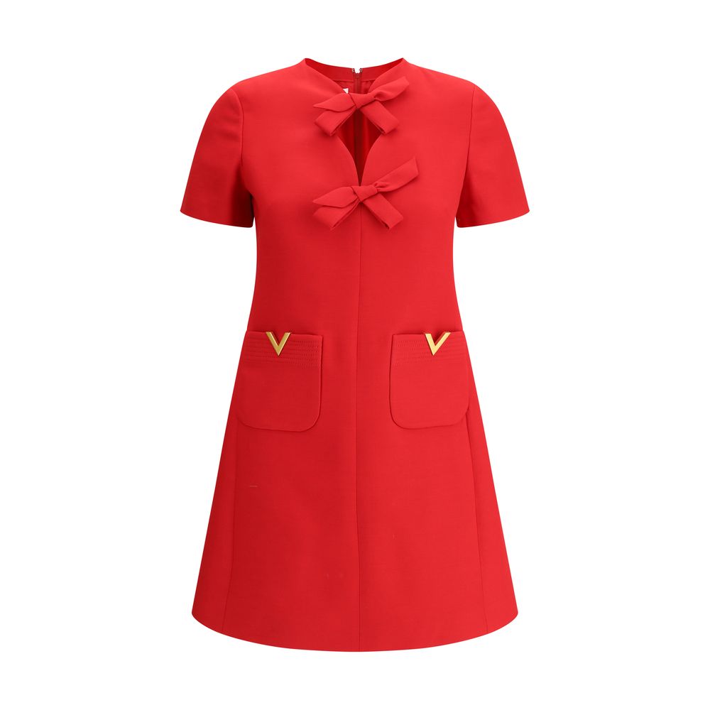 Мини рокля Valentino с изрезка