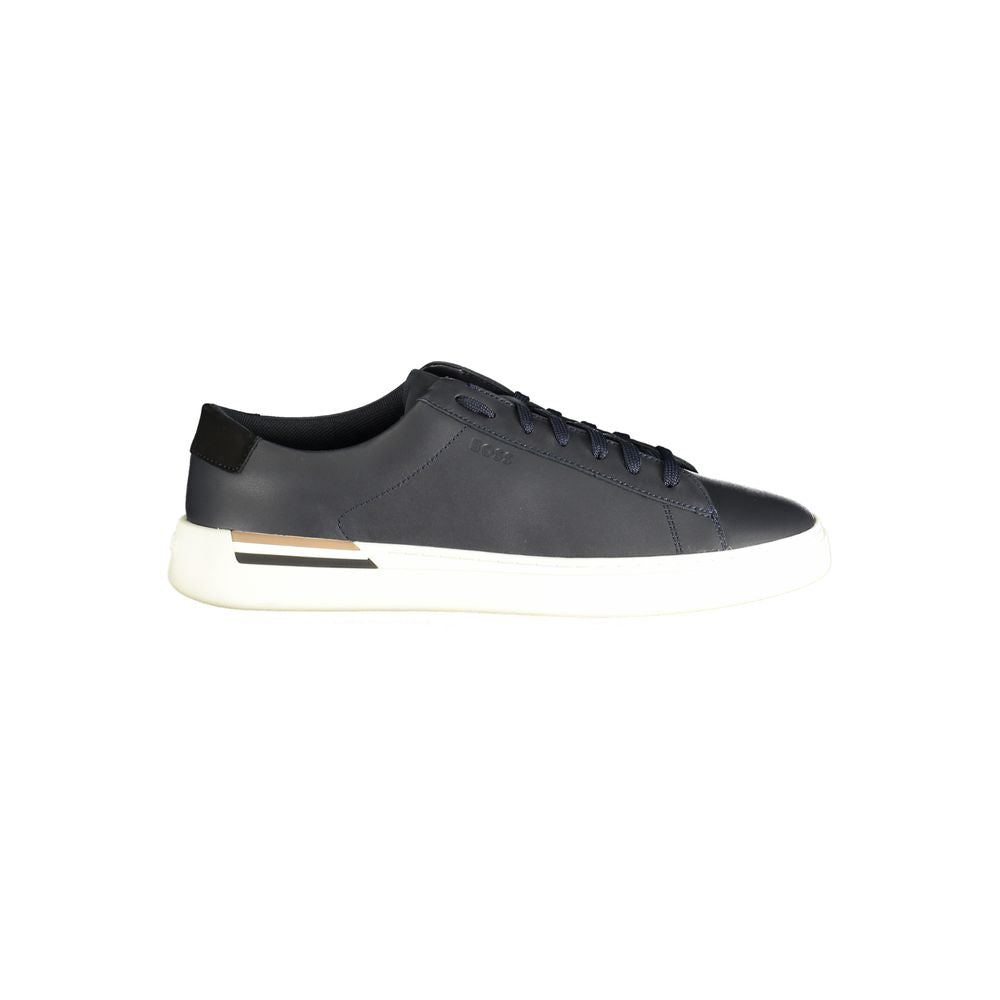 Hugo Boss Blue Polyester Sneaker