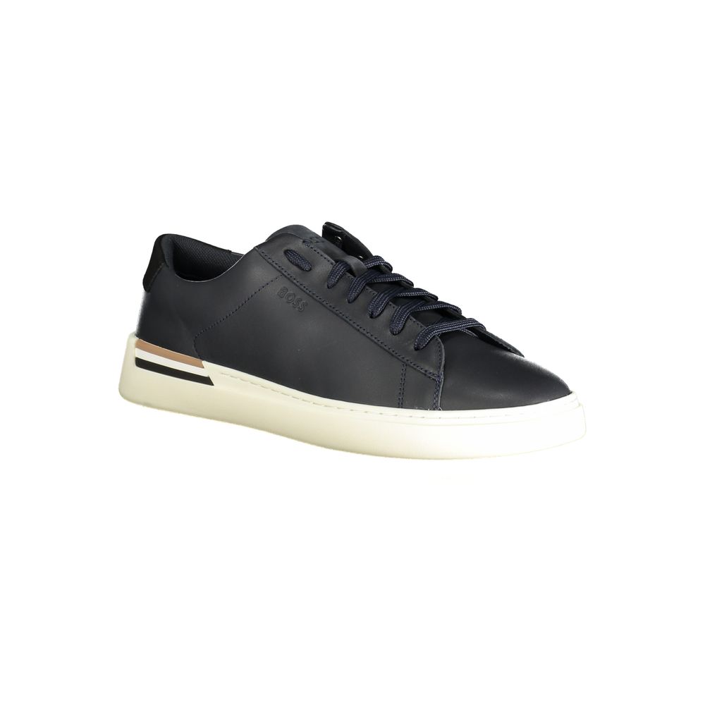 Hugo Boss Blue Polyester Sneaker