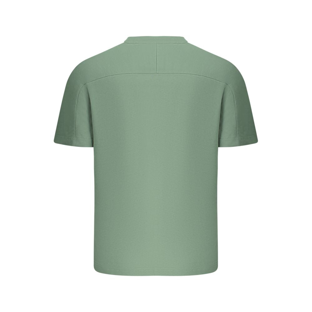 Hugo Boss Green Cotton T-Shirt