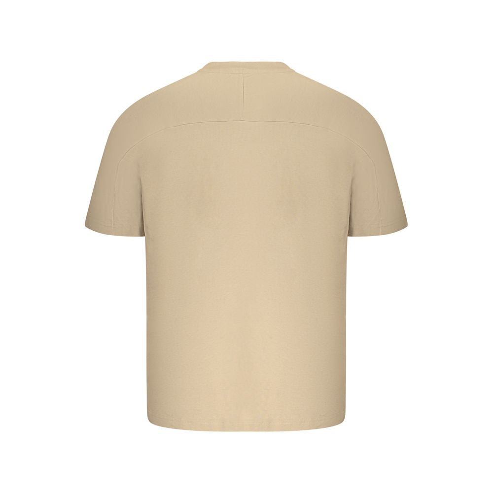 Hugo Boss Beige Cotton T-Shirt