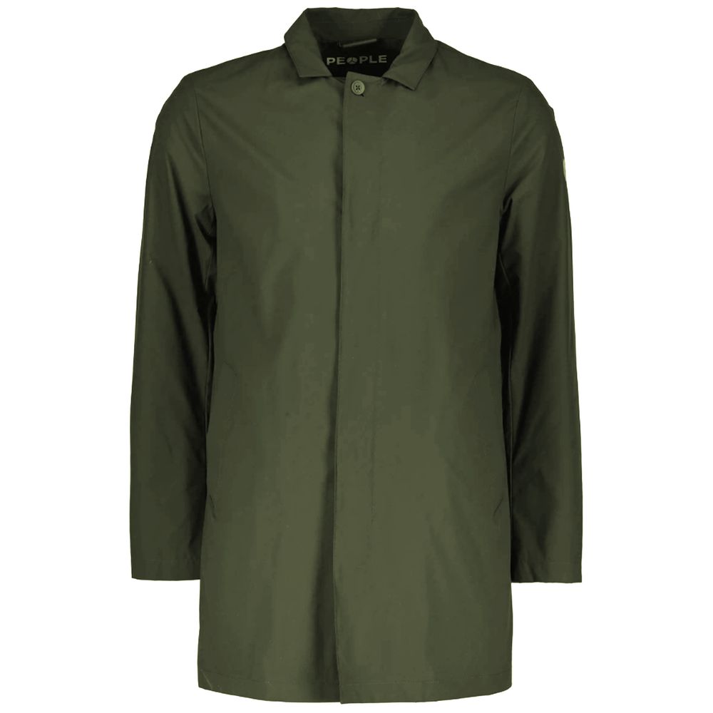 People Of Shibuya Green Polyester Riciclato Jacket