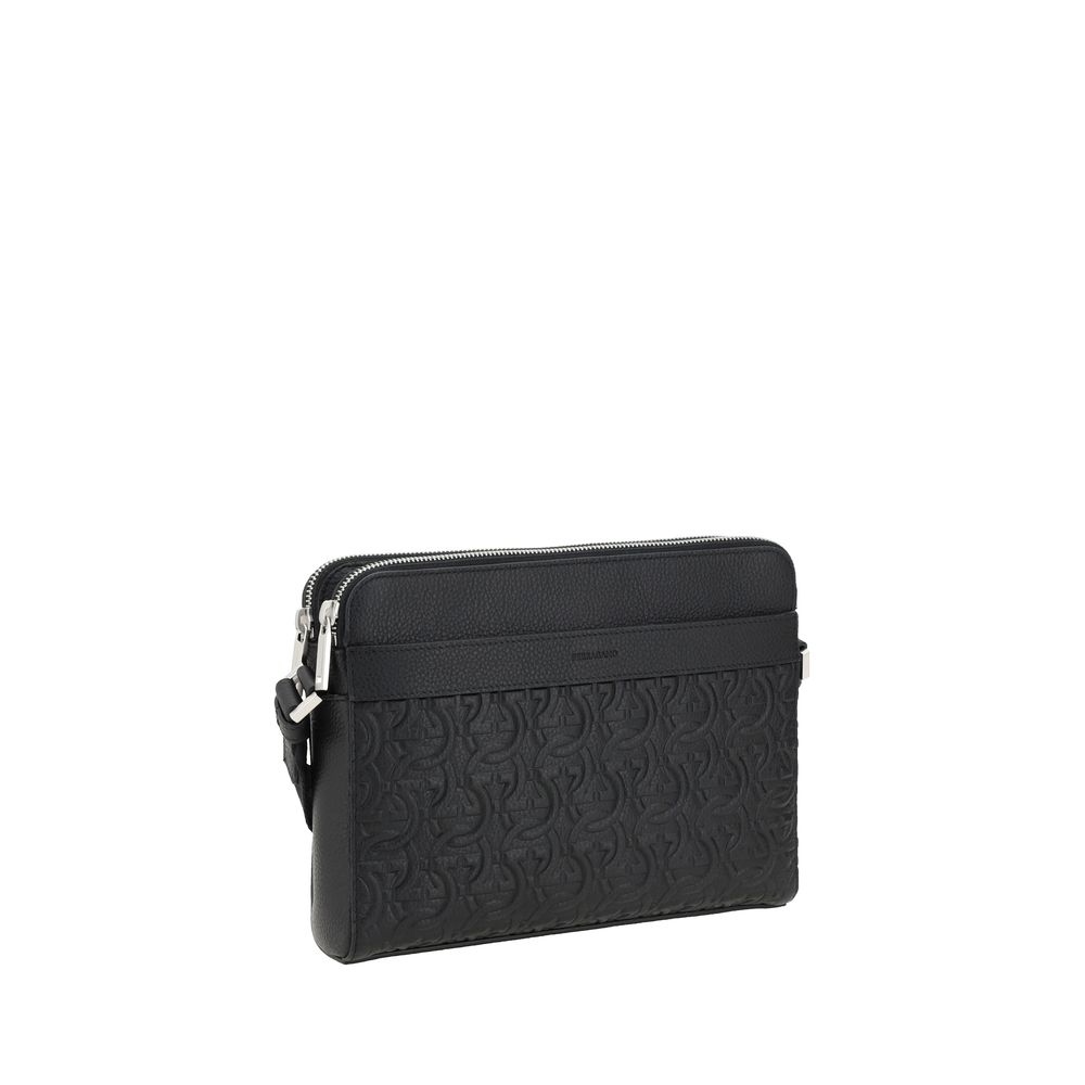 Ferragamo Gancini pattern Shoulder Bag