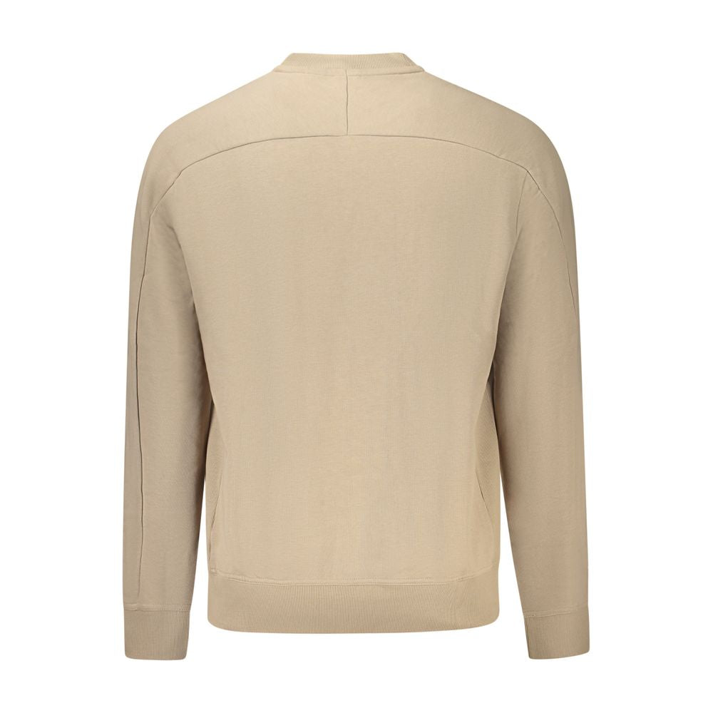 Hugo Boss Beige Cotton Sweater