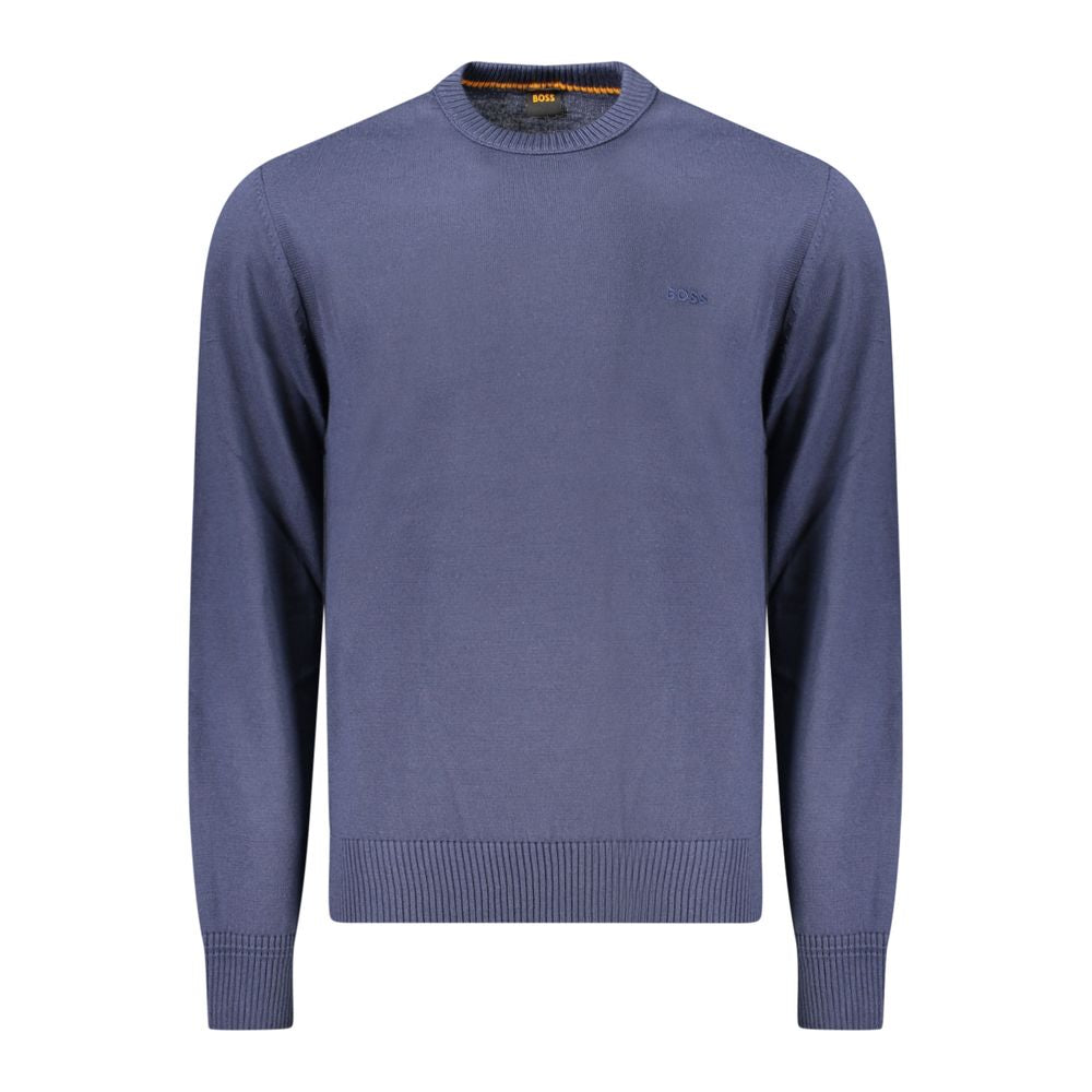 Hugo Boss Blue Wool Sweater