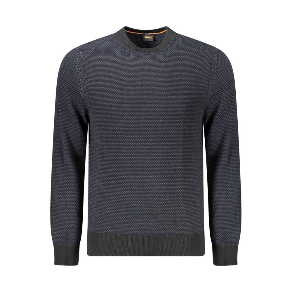 Hugo Boss Black Cotton Sweater