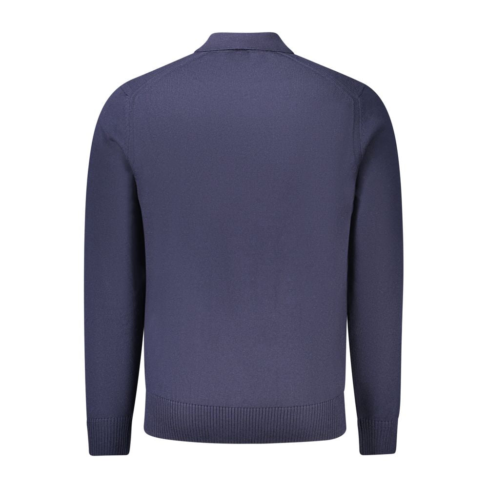 Hugo Boss Blue Wool Sweater