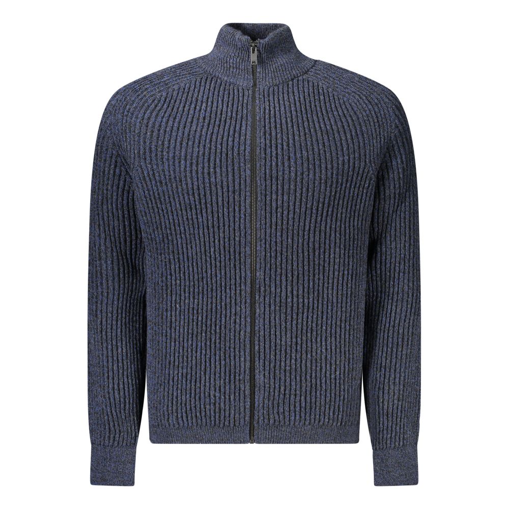 Hugo Boss Blue Wool Sweater