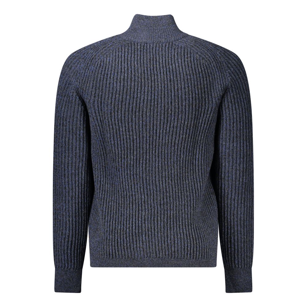 Hugo Boss Blue Wool Sweater