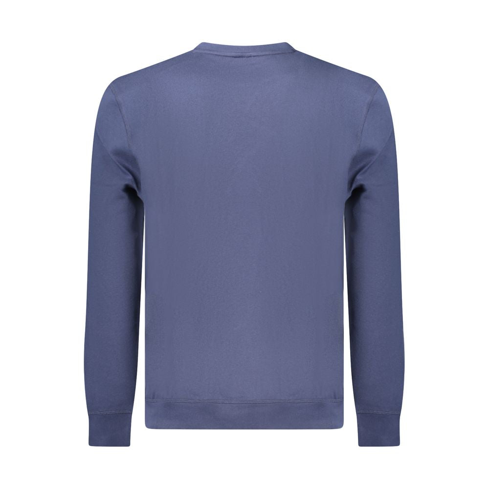 Hugo Boss Blue Cotton Sweater