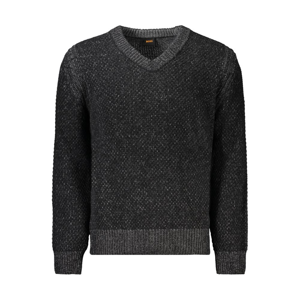 Hugo Boss Black Wool Sweater